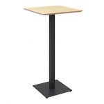 Дизайнерский стильный стол Tetra bar 60х60 черный, премиум, ручная работа