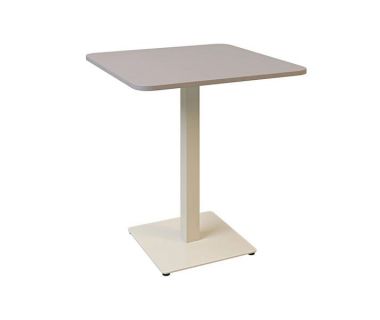 Дизайнерський стильний стіл Tetra light soft 70 х 70 Cashmere метал / ДСП, преміум, ручна робота