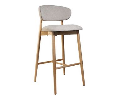 Дизайнерский стильный стул барный Panda натуральный ясень, премиум, ручная работа