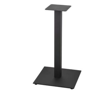 Опора для столу Quadro h-725 400х400 / 6 мм чорна Опора для столу Quadro h-725 400х400 / 6 мм чорна