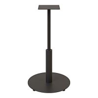 Опора для столу Ibiza R h-725 d-400 / 6 мм чорна