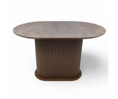 Стіл дизайнерський овальний розкладний B-WOOD (Б-Вуд) 160х80-90+40