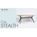 Дизайнерський стильний стіл Stealth (Стелс) 160 х 90 чорні ноги / натуральний дуб, преміум, ручна робота