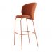 Стул дизайнерский барный Lilo (Лило) Exclusive Terracotta Velvet
