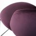 Стул дизайнерский барный Lilo (Лило) винный вельвет
