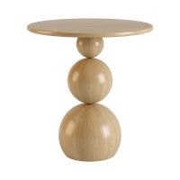 Столик кофейный дизайнерский Bolla (Бола) эксклюзив 2 ясень натуральный