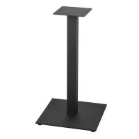 Опора для столу Quadro h-725 400х400 / 6 мм чорна