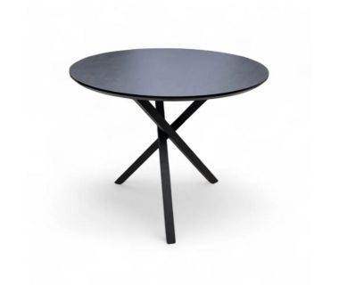 Стіл круглий дизайнерський Exes (Ексес) d-80