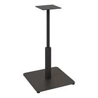 Опора для стола Ibiza Soft h-725 400х400/8 мм черная