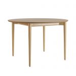 Стол раскладной дизайнерский Silva (Сильва) из дерева d-120+40.