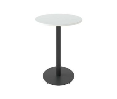 Дизайнерский стильный стол Soul light d-70 черный металл/белый ДСП (текстура), премиум, ручная работа Дизайнерский стильный стол Soul light d-70 черный металл/белый ДСП (текстура), премиум, ручная работа