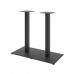 Опора для столу Quadro Double h-725 400х800 / 8 мм чорна