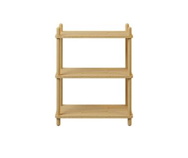 Дизайнерская стильная полка Dao 1-3 натуральный дуб, премиум, ручная работа