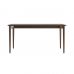 Стіл розкладний дизайнерський Silva (Сільва) з дерева 160+40 x 80 темний горіх