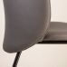 Стілець дизайнерський барний Lilo (Ліло) сіра екошкіра