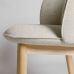 Стілець дерев'яний дизайнерський Stitch Comfort (Стіч Комфорт) натуральний ясен / Superior 02