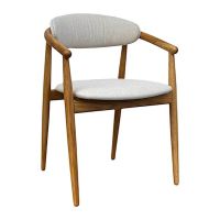 Дизайнерский стильный стул Mamont soft натуральный дуб, премиум, ручная работа