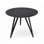 Стіл круглий дизайнерський Arrows (Еровс) з дерева d-90