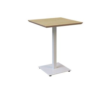 Дизайнерский стильный кофейный стол Tetra mini h-60 белый, премиум, ручная работа