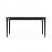 Стіл розкладний дизайнерський Silva (Сільва) з дерева 160+40 x 80 чорний