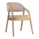 Крісло дерев'яне дизайнерське Otis (Отіс) натуральний ясен / Superior 02