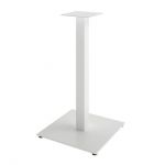 Опора для столу Quadro h-725 500х500 / 8 мм біла