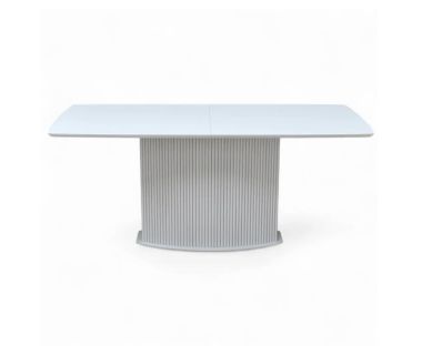 Стіл дизайнерський прямокутний розкладний Shark (Шарк) 120х80-90+40