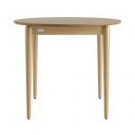 Стол раскладной Eclipse (Эклипс) d-93+40 натуральный ясень