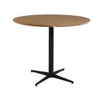 Дизайнерський стильний стіл Spring в шпоні натуральний дуб d-90, преміум, ручна робота