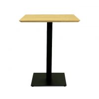 Дизайнерский стильный стол Tetra 60х60 черный, премиум, ручная работа