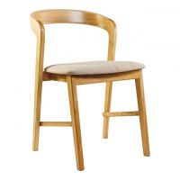 Дизайнерський стильний стілець Floki New натуральний дуб, преміум, ручна робота