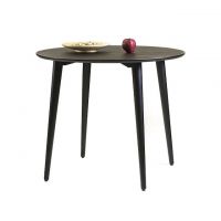 Дизайнерський стильний стіл Dan d-90 чорний, преміум, ручна робота