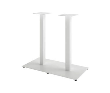 Опора для стола Quadro Double h-725 450х900/8 мм белая