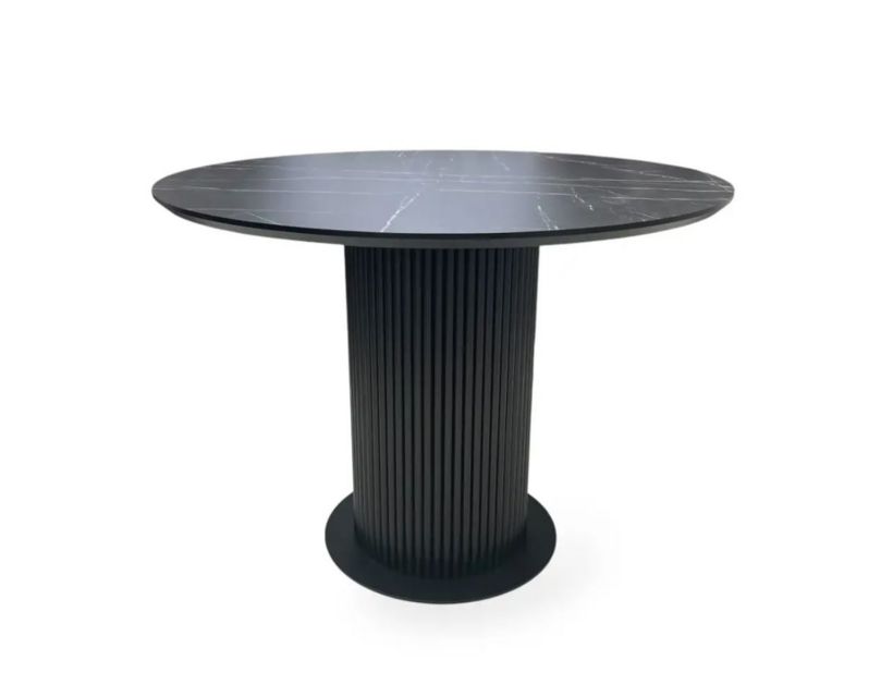 Стол круглый дизайнерский B-WOOD (Б-Вуд) из дерева d-80