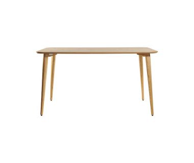 Дизайнерский стильный стол Dan 140х80 натуральный дуб, премиум, ручная работа