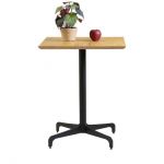 Дизайнерский стильный стол Leo 70 х 70 черный, премиум, ручная работа