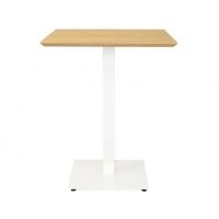 Дизайнерский стильный стол Tetra 60х60 белый, премиум, ручная работа