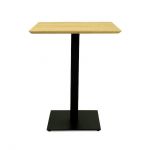 Дизайнерский стильный стол Tetra 60х60 черный, премиум, ручная работа