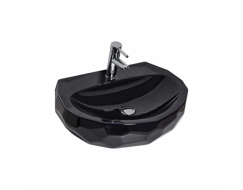 Раковина EGE VITRIFIYE Diamas 87601B Black