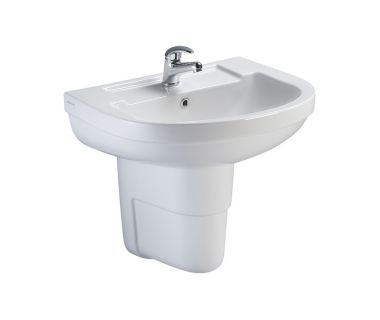 Раковина EGE VITRIFIYE Lagina 35651 с пьедесталом Раковина EGE VITRIFIYE Lagina 35651 с пьедесталом