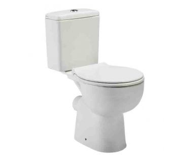 Унітаз-компакт EGE VITRIFIYE Alia P-Trap 53203 безободковий з сидінням Soft Close дюропласт