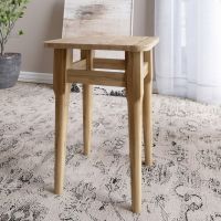 2 табурети на кухню Майамі край ПВХ 2 мм Дуб Аппалачі (LION-041251)