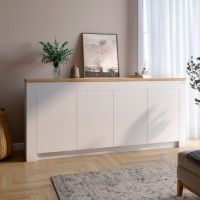 Великий комод LION Ларрі-1 Німфея альба/Дуб Аппалачі (LION-041009)