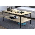 Журнальный стол Loft Design L-1, Дуб борас светлый