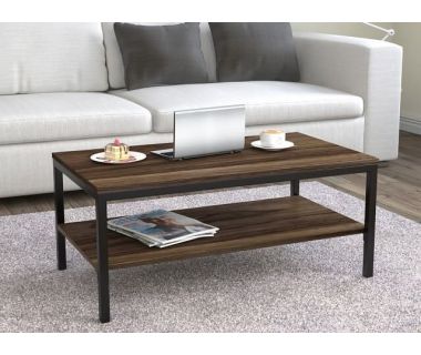 Журнальний стіл Loft Design L-1, горіх модена
