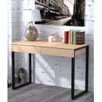 Письмовий стіл Loft Design L-11 дуб борас, ніжки чорні