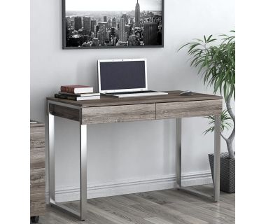Письменный стол Loft Design L-11 дуб палена, ножки хром