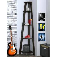 Стелаж кутовий L-180 Loft Design L2p, горіх модена