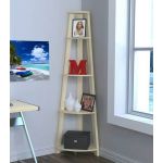 Стеллаж угловой L-180 Loft Design L2p, Дуб борас светлый