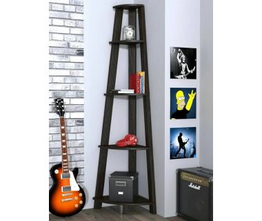Стелаж кутовий L-180 Loft Design L2p, Венге корсика